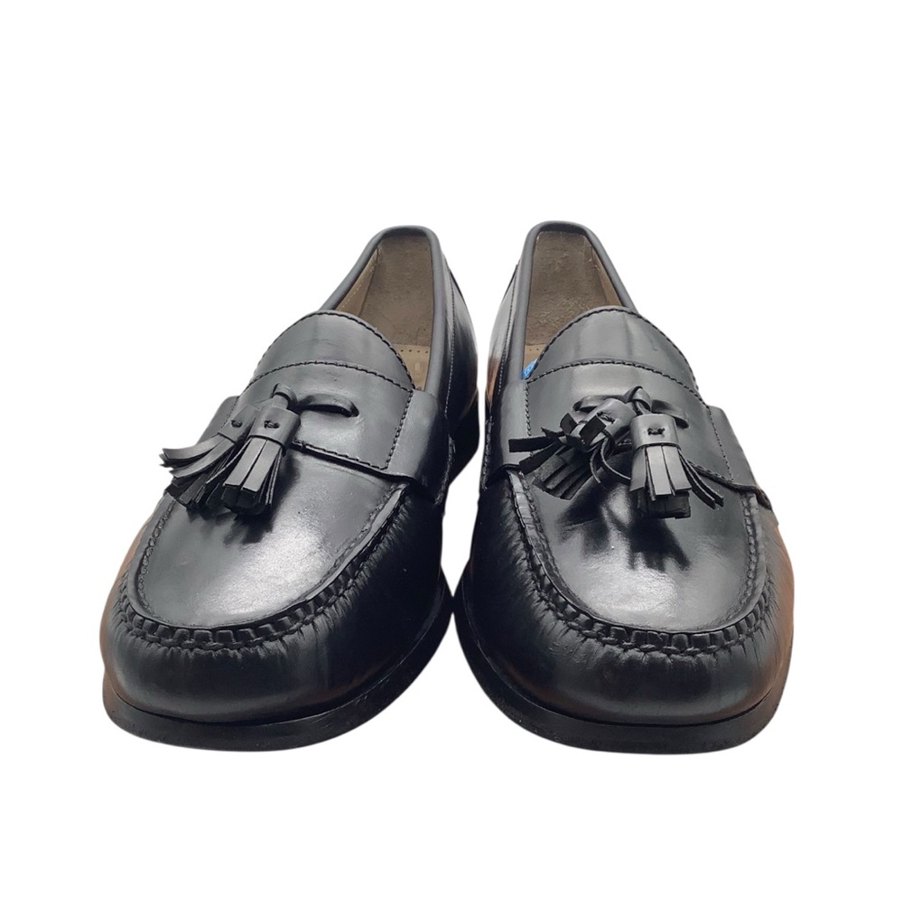 Cole Haan Black Leather Tassel Loafers size‎ 11